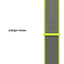 Load image into Gallery viewer, 20mm Nylon Loop Band For Amazfit Bip Strap band Replace for Xiaomi Huami Amazfit Band Bracelet Woven Nylon Amazifit Bip Strap