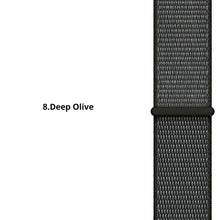 Load image into Gallery viewer, 20mm Nylon Loop Band For Amazfit Bip Strap band Replace for Xiaomi Huami Amazfit Band Bracelet Woven Nylon Amazifit Bip Strap